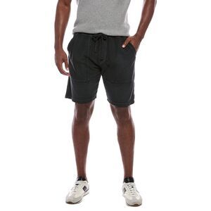 Atm Anthony Thomas Melillo Mens  Pique Patch Pocket Short, Black